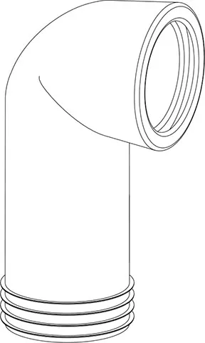 WC odtočno koleno 301A