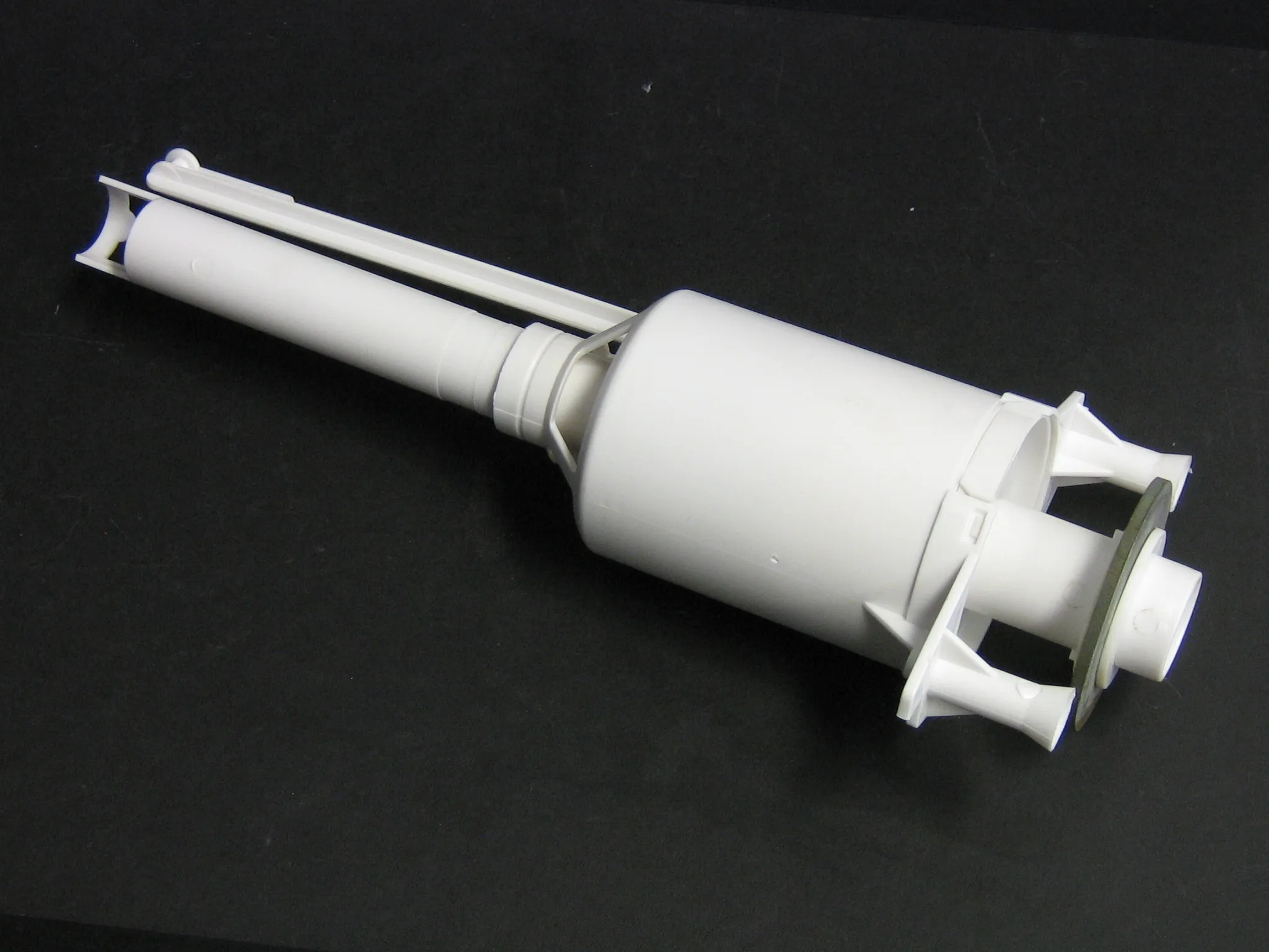 Odtočni ventil z gumi tesnilom, splakovalnik Crystal