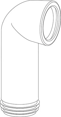 WC odtočno koleno 303E