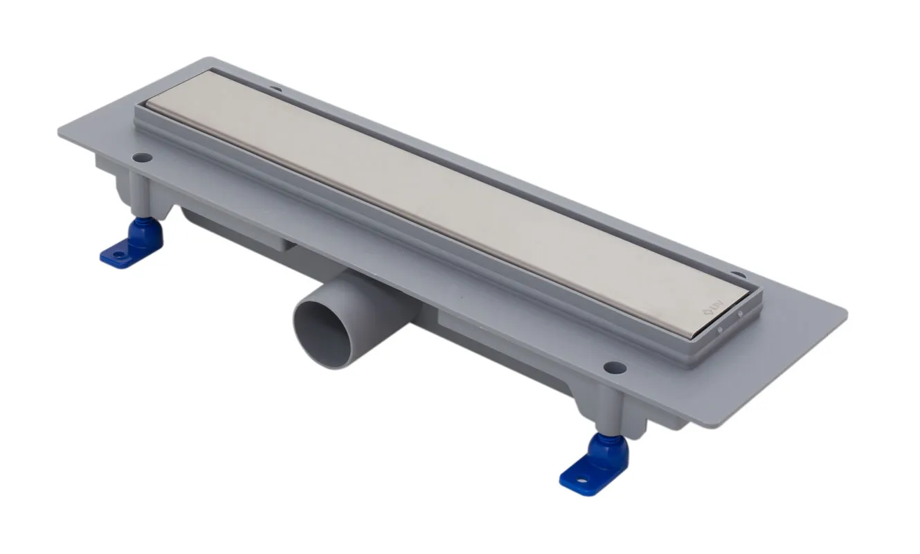 Kanaleta za tuš, plastični okvir, rešetka STANDARD/CUSTOM 450 mm