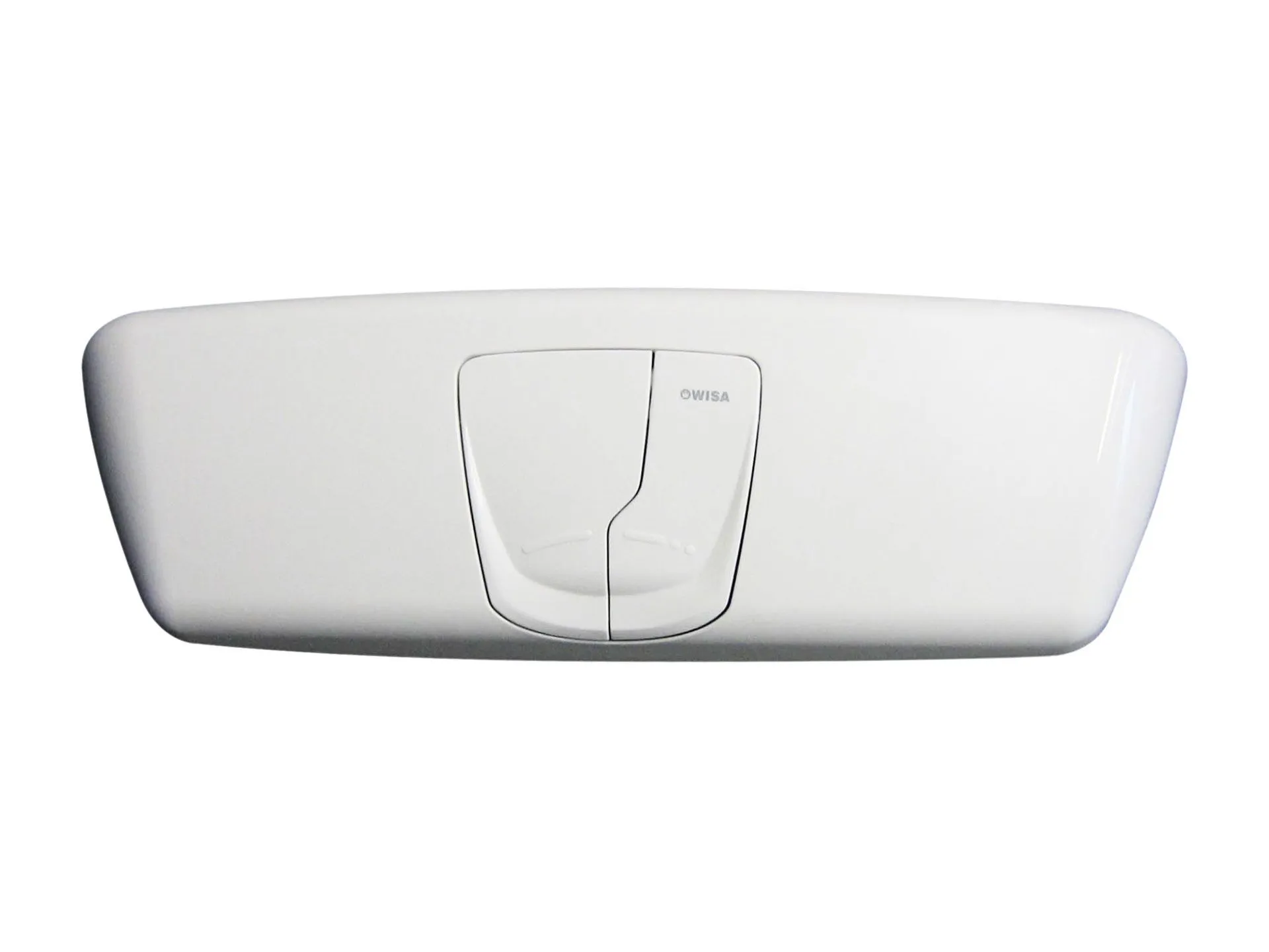 Pokrov z gumbi, splakovalnik CRYSTAL DUO, bel