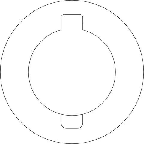 Distančnik, splakovalnik Fortuna