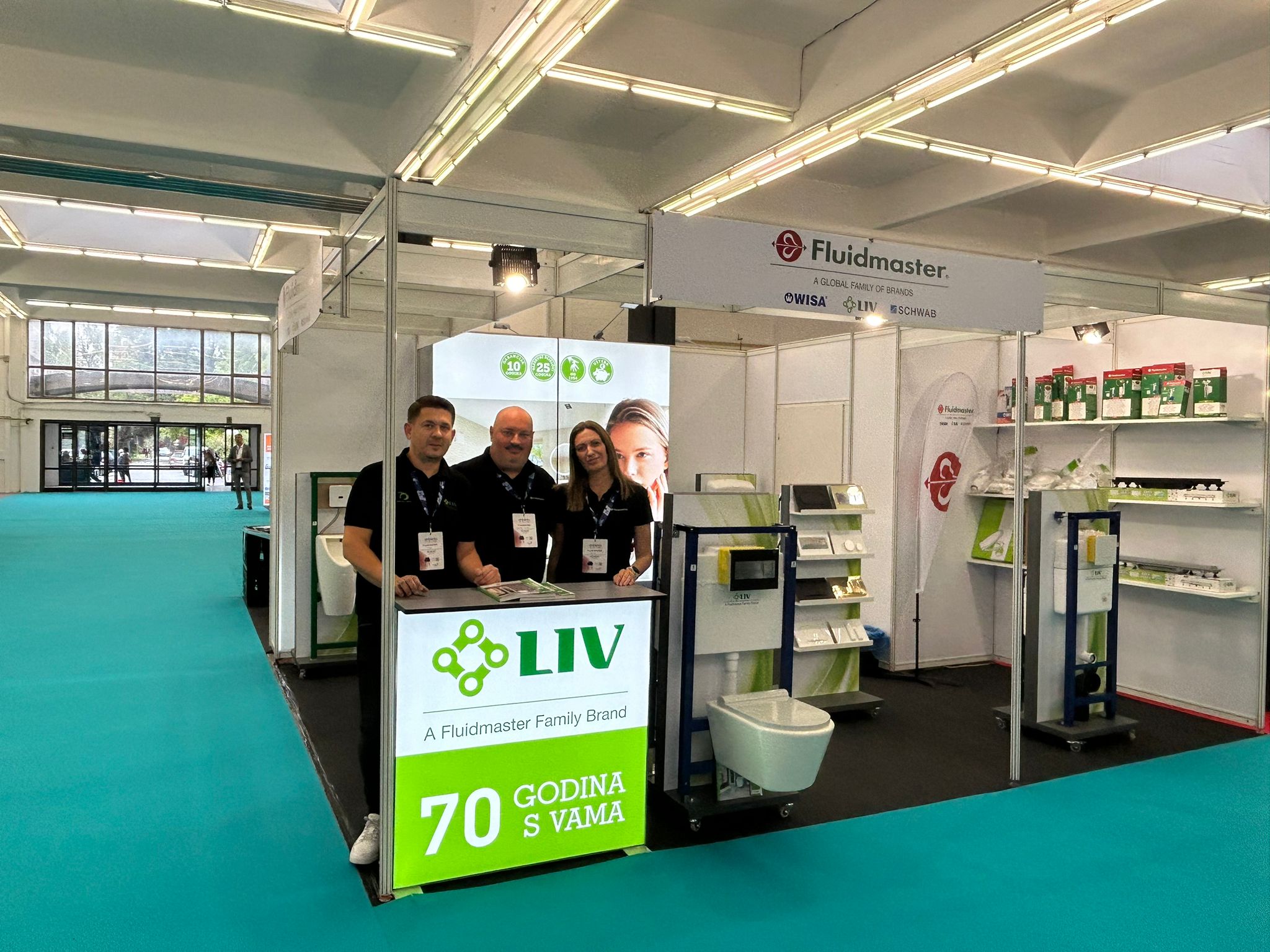 LIV Fluidmaster na sejmu Ambienta 2025 v Zagrebu