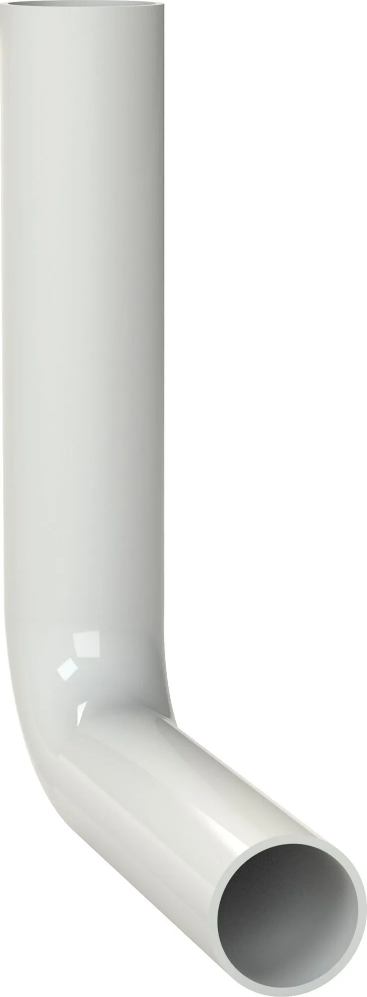Splakovalno koleno 230 x 210 mm, belo