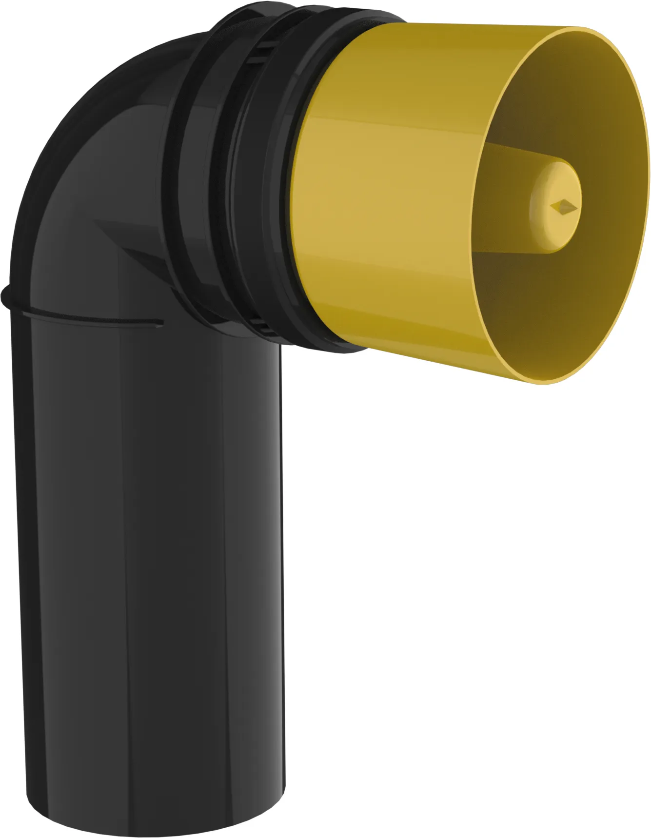 Odtočno koleno 90 x 90 mm