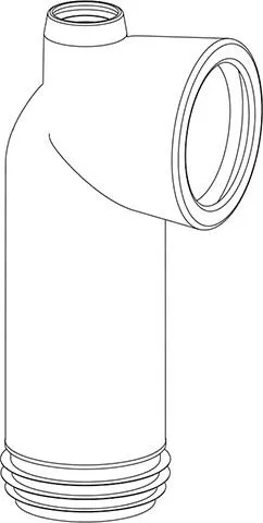 WC odtočno koleno 303M