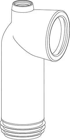 WC odtočno koleno 303M