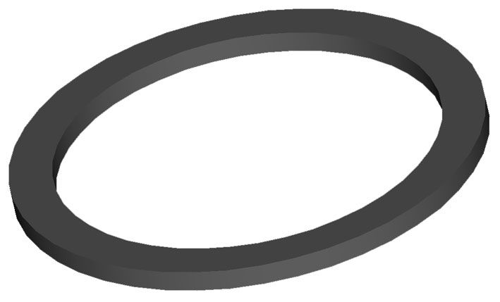 Ploščato tesnilo Ø 36/44 mm