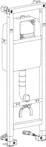 Set za spodnjo zidno pritrditev