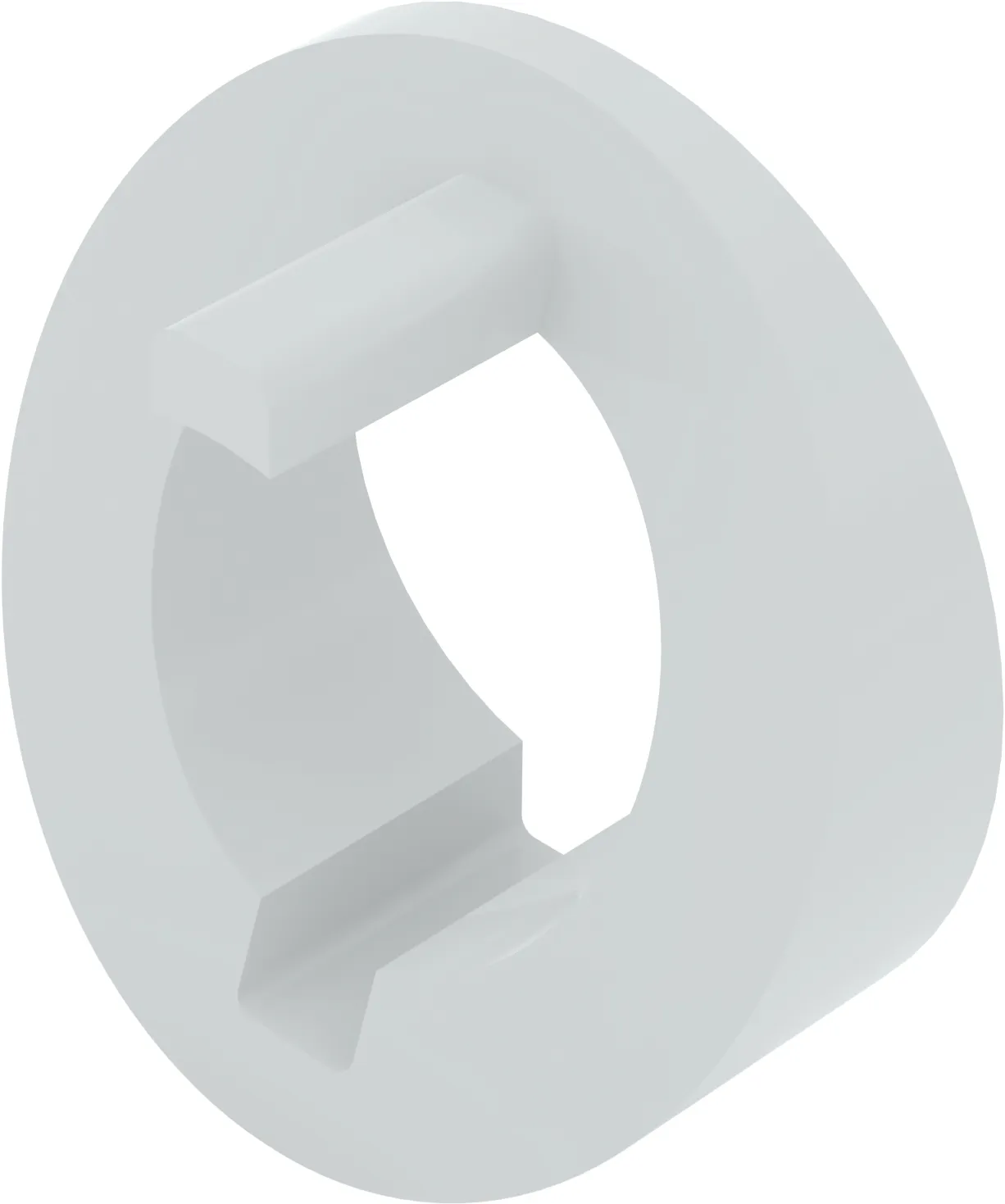 Distančnik, splakovalniki Crystal/Crystal Duo, bel