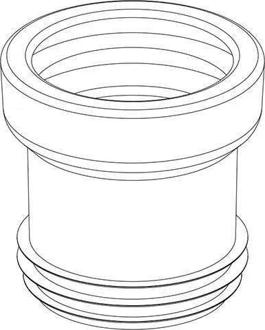 Priključek model 3, bel