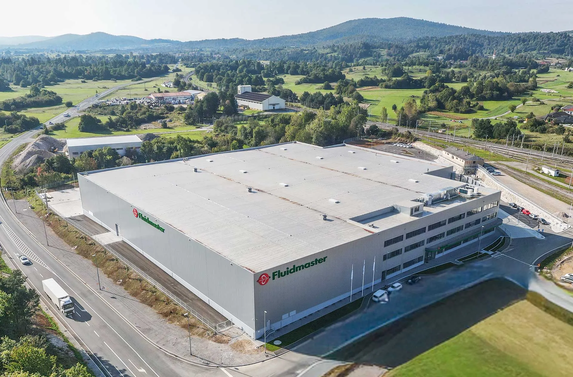 Sedež podjetja Fluidmaster Slovenija, Prestranek pri Postojni