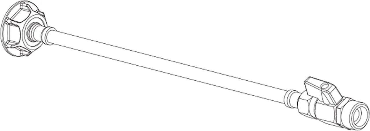 Fleksibilna priključna cevka - 1/2" znotraj