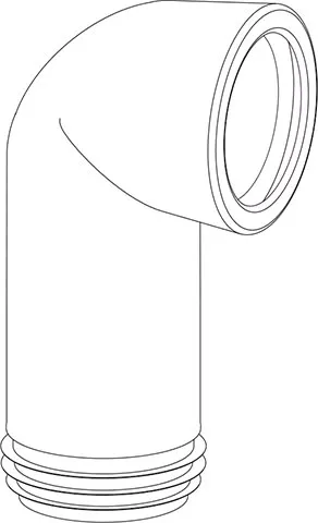 WC odtočno koleno 303C