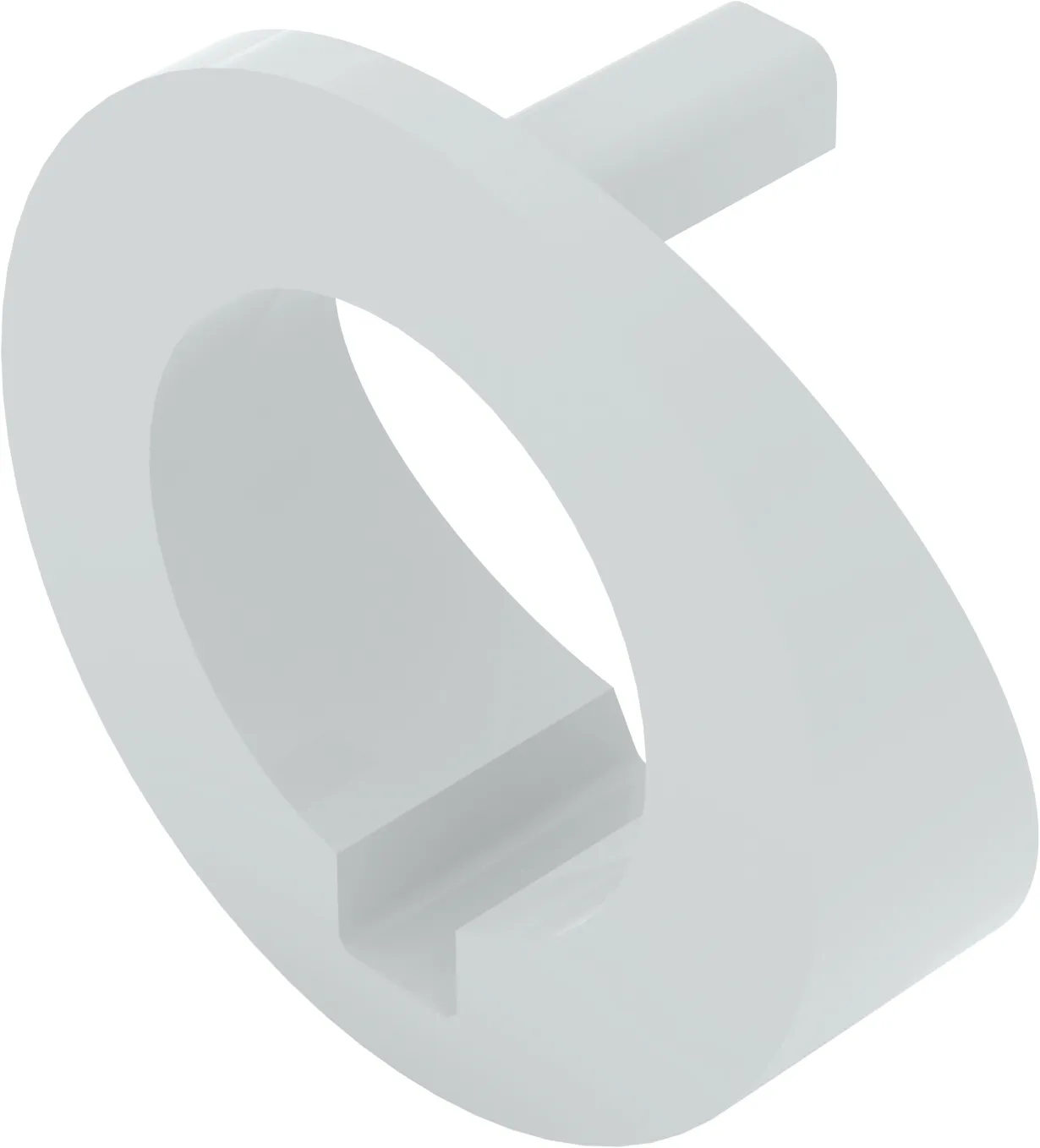 Distančnik, splakovalniki Crystal/Crystal Duo, bel