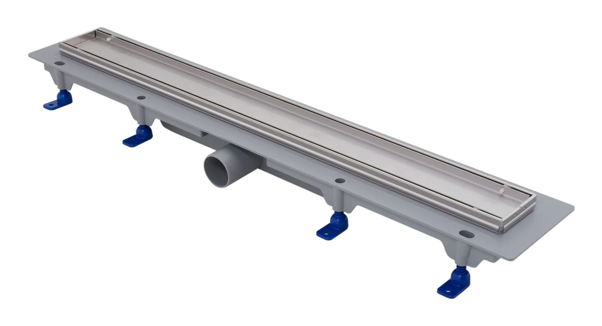 Kanaleta za tuš, okvir iz nerjavnega jekla, rešetka STANDARD/CUSTOM 850 mm