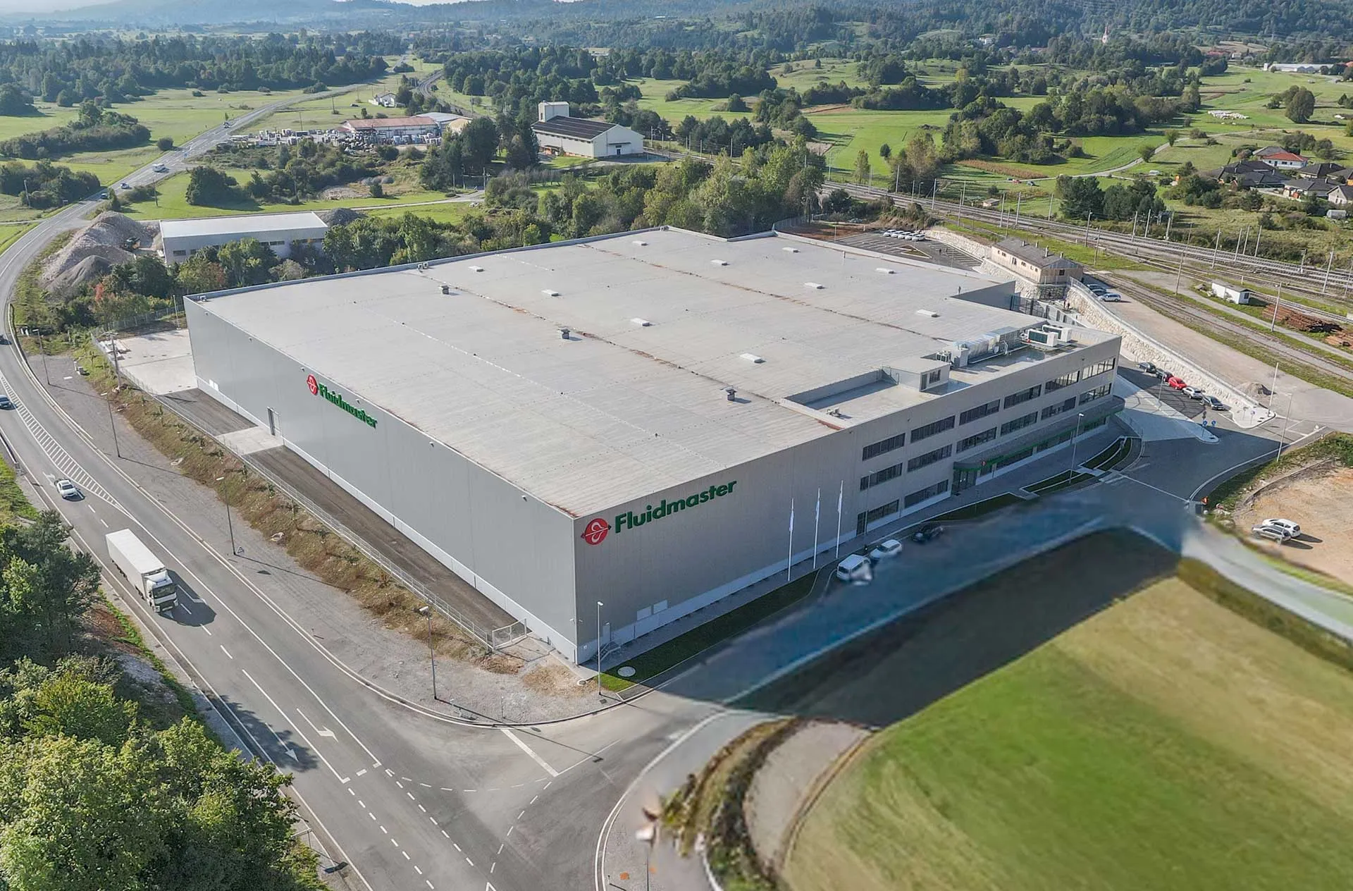 Sedež podjetja Fluidmaster Slovenija, Prestranek pri Postojni