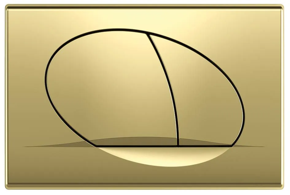 Aktivirna tipka OVATE DUO, zlata