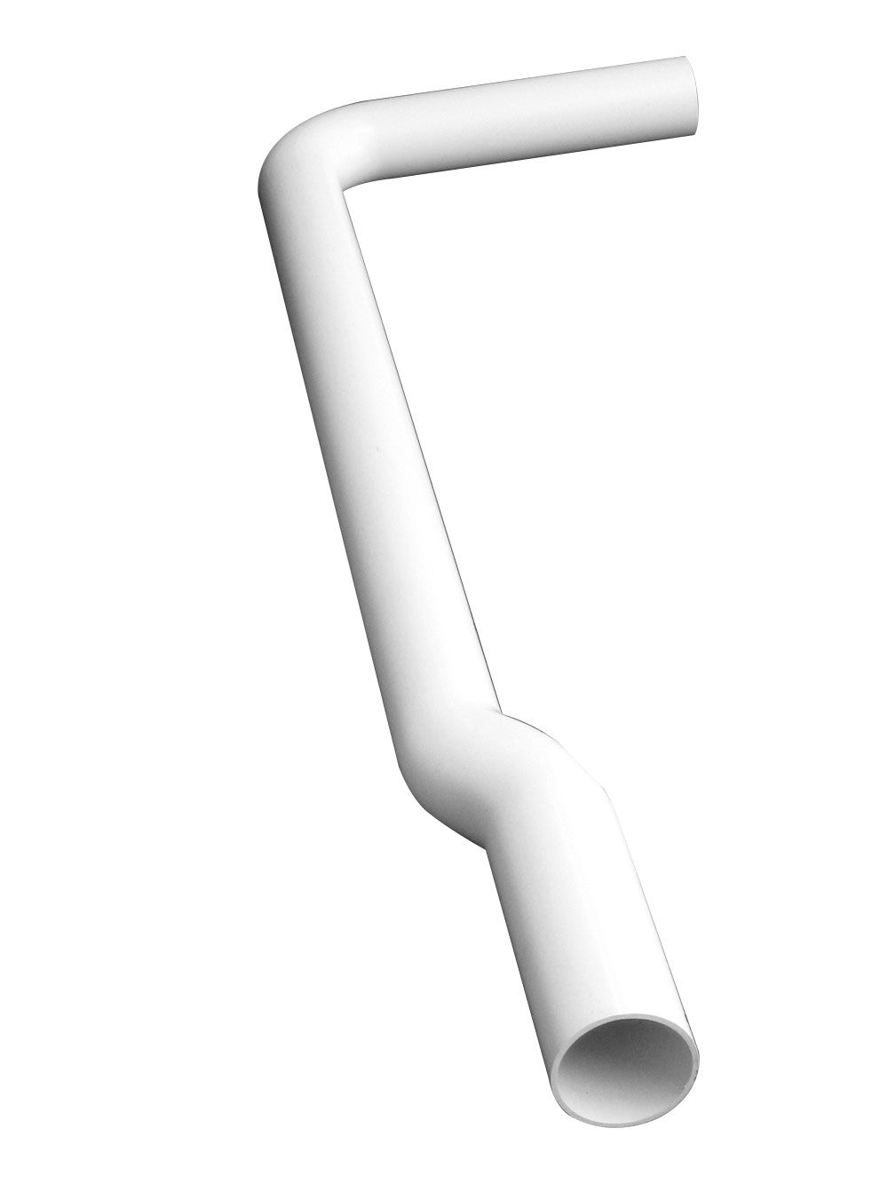 Splakovalno koleno 770 x 220 mm, belo